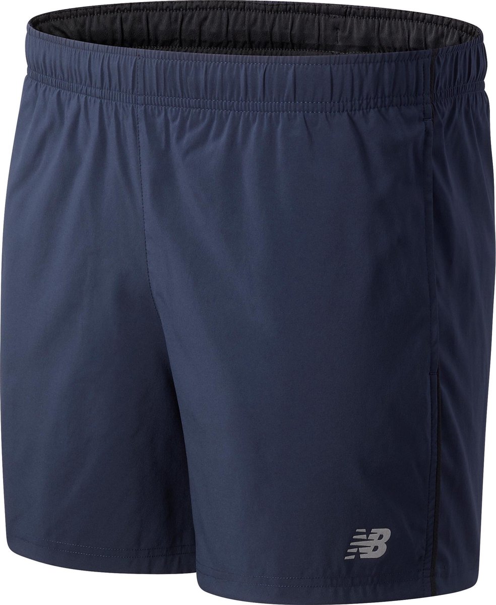 New Balance Core Run 5 inch Short Heren Sportbroek Maat L