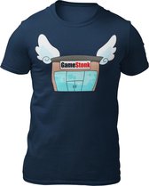 GameStonk Store - Heren T-Shirt - Wallstreetbets - Superstonk - Getailleerd - Katoen - Ronde Hals