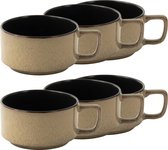Soepkom 350ml Groen - set 6 stuks
