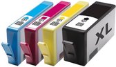 inktsjop huismerk geschikt voor HP 655 XL 655XL met chip voordeelbundel (4set) HP DeskJet Ink Advantage 3525 HP DeskJet Ink Advantage 4615 HP DeskJet Ink Advantage 4625 HP DeskJet Ink Advanta