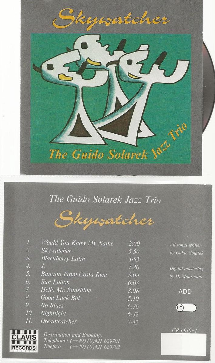 SKYWATCHER - GUIDO SOLAREK JAZZ TRIO