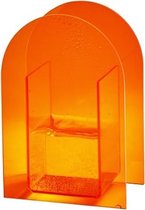 Vaasje - Oranje - Acryl/Kunststof - 20 cm