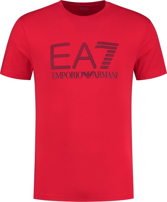 EA7 T-shirt - Mannen - Rood | bol.com