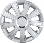 Wieldoppen Set Universeel 14 Inch Velgen 4 Stuks KOLPAK FLASH 14 Zilver