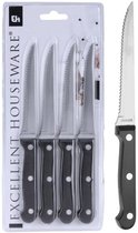 Excellent Houseware Steakmessen - Set van 4