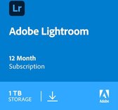 Adobe Photoshop Lightroom CC met 1TB - 1 Gebruiker - 1 Jaar - Windows / Mac