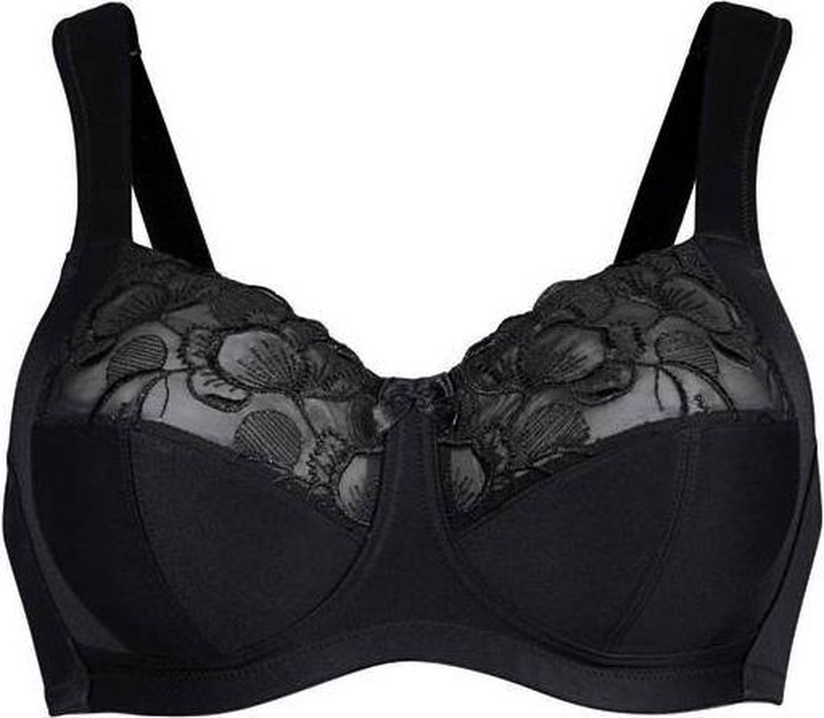 Anita Comfort Lucia Bh zonder Beugel 5823 Zwart - maat EU 95B / FR