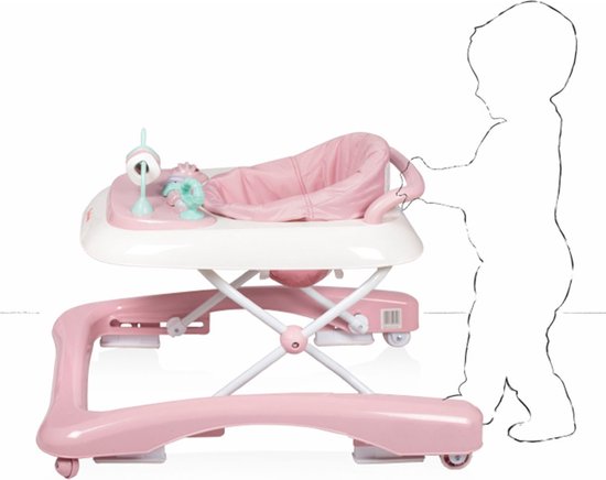 Baninni Loopstoel Pio Roze