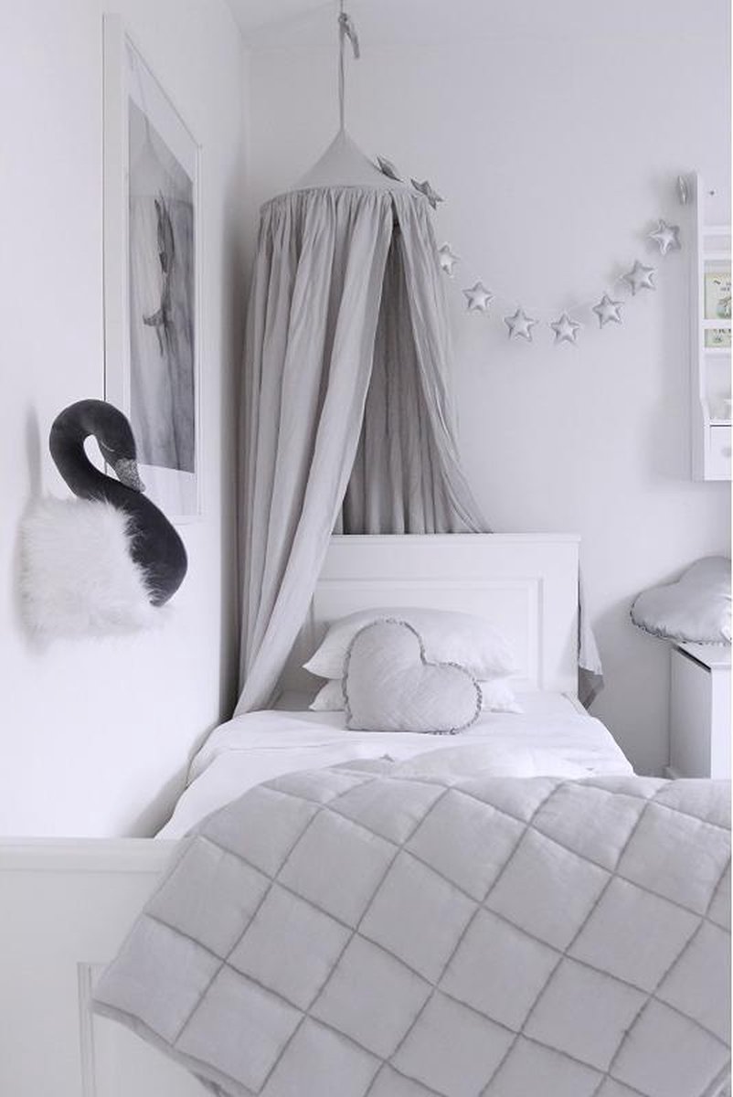 Cotton & Sweets. Canopy Pure Nature. Grey | bol.com