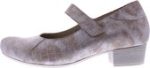 Verhulst Emily pump wijdte H 7309 - 25 - 58_3016 Zilver print maat 6