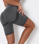 Dames - Sport Short High Waist Kortebroek - Maat S