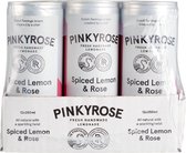 PinkyRose Spiced Lemon & Rose smaak Bruisende Limonade - 12x 250 ml