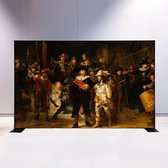 Artcoustiq - Akoestische roomdivider/scheidingswand - De Nachtwacht - Akoestische waarde 0,7/1 - 160 x 125 cm