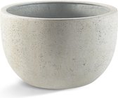 1 stuk(s) | Plantenbak Paris Rond Pot Low 94 - Oud wit (94x56) stevige plantenbak voor buiten | Kleur: | Vorm Rond Pot