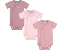 Dirkje Baby Meisjes 3 Pack Rompertje - Maat 74/80