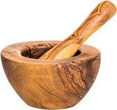 Feeling Good Wood vijzel & stamper Olijfhout 12cm