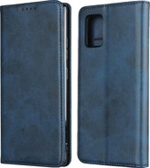 Bookcase Samsung Galaxy A72 | Hoogwaardig PU Leren Hoesje | Luxe Uitstraling | Telefoonhoesje | Portemonnee | Blauw