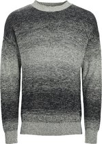 JACK&JONES PLUS SIZE JORMORGAN KNIT CREW NECK BLK PS Heren Trui - Maat EU2XL US1L