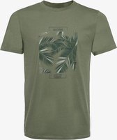 Unsigned heren T-shirt - Groen - Maat XXL