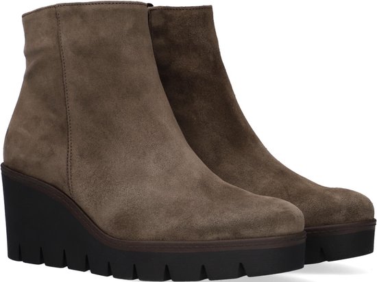 Gabor 780.1 Enkellaarsjes - Enkelboots met rits - Dames - Taupe - Maat 39 |  bol.com