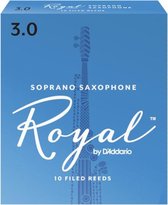 Rico Royal by Daddario Sopraan Saxofoon Rieten Sterkte 3
