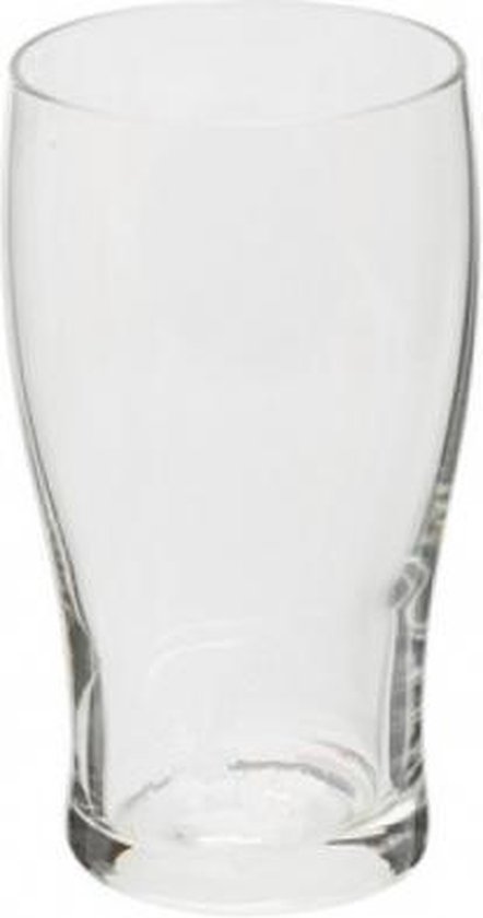 voorzien Wissen terugbetaling 6x Bierglas blanco / transparant stapelglas - TOM bierglazen - 300ml -  blanco... | bol.com