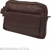 Bagsandwallets.nl - Polstas - Heren Polstas - Leer - Bruin