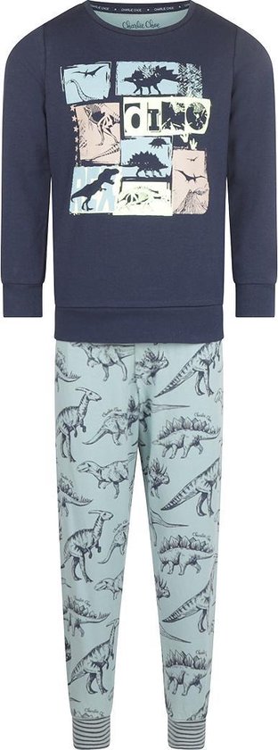 Charlie Choe pyjama jongens - blauw - F-41051-42 - maat 110/116