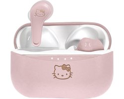 Hello Kitty - draadloze oordopjes - met oplaadcase - touch control - extra eartips - TWS earpods bluetooth