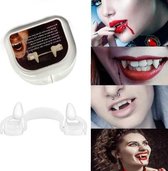 4 PCS Halloween Decoratie Vampire Tanden Intrekbare Zombie Tanden, Verpakking: Plastic Doos