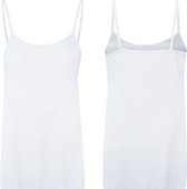 Dames onderhemd camisole Gaubert wit XXL/XXXL