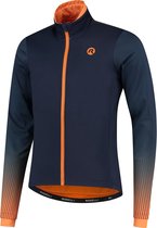 Rogelli Trace Winterjack - Fietsjack Heren - Paars/Oranje - Maat 2XL