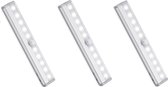 Xd Xtreme - LED verlichting set van 3 - energie besparing - kast- lade verlichting - Wit licht - beweging sensor - duurzaam