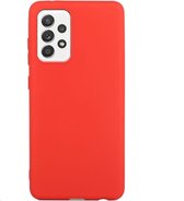 Rode silicone case voor  Samsung Galaxy A52