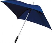 paraplu handopening 94 cm donkerblauw