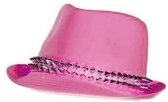 hoed met studs roze unisex