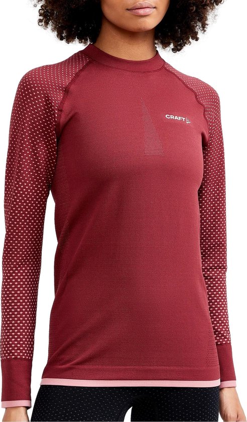 Craft - Advance - Thermoshirt - Vrouwen - rood - roze - XL | bol.com