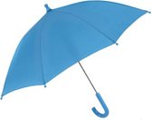 paraplu junior beveilingssysteem 75 cm blauw