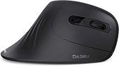 DrPhone ME5 Ergonomische Verticale Draadloze (Gaming)Muis -  Dual Mode - Bluetooth 4.0 + USB 2.4Ghz - 6 Knoppen - DPI 2400 - Zwart