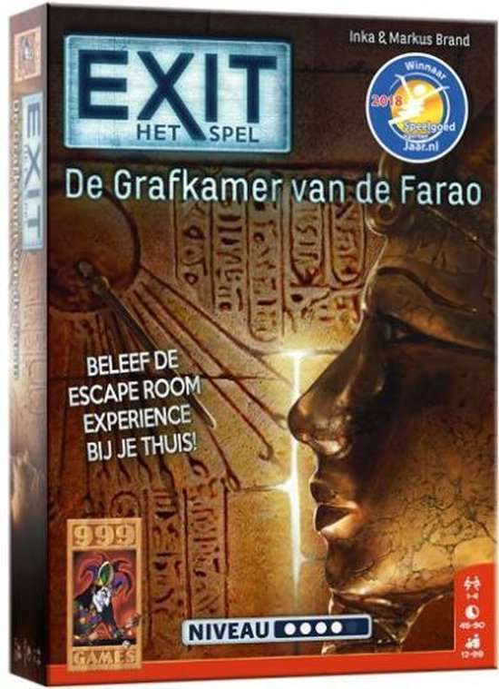 Afbeelding van het spel breinbreker EXIT - De Grafkamer van de Farao