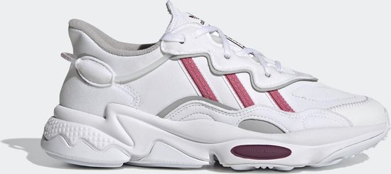 adidas Ozweego W Dames Sneakers - White/Rose - Maat 38 | bol.com