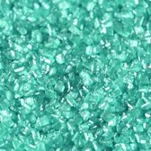 Rainbow Dust - Eetbare Sparkling Suikerkristallen - Parelmoer - Turquoise