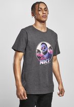 Urban Classics Heren Tshirt -L- MIA NICE Grijs