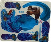 stickers dinosaurus junior 5 x 4 cm papier