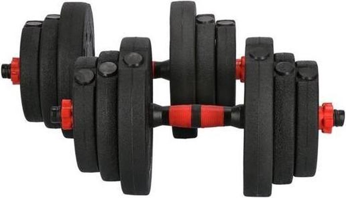 Halterset / Dumbbellset 20 kg verstelbaar