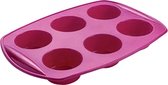 bakvorm Flex muffins 29,5 x 20,5 cm siliconen paars