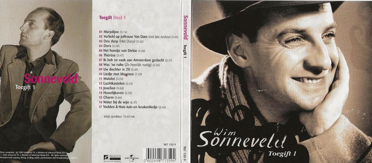 Wim Sonneveld - Toegift 1