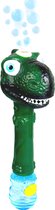 LissieLife Dino Bellenblaas voor Kinderen - Bellenblaasmachine - Waterspeelgoed - Bellenblaas Pistool - Bubble Machine - Inclusief Vulling en Batterij - Groen