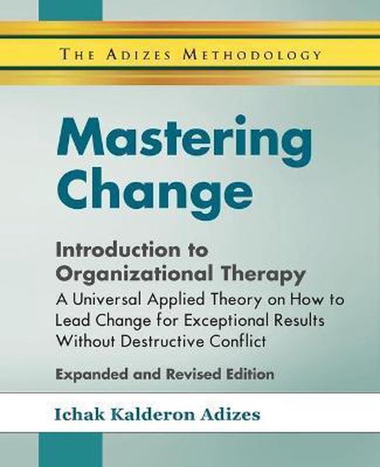 Mastering Change - Introduction to Organizational Therapy - cover