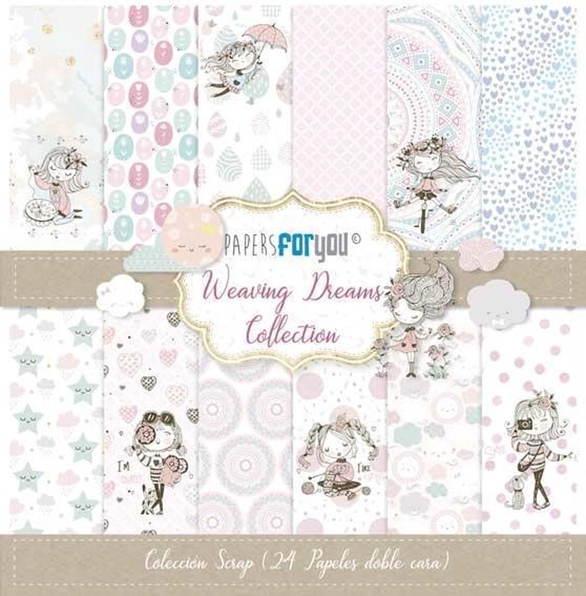 Weaving Dreams 6x6 Inch Paper Pack (24pcs) (PFY-2821)